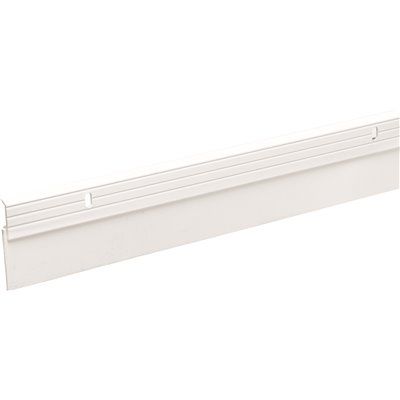 FROST KING® DOOR BOTTOM SWEEP ALUMINUM HEAVY GAUGE 2 IN. X 36 IN. WHITE