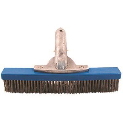 10 IN. ALGAE BRUSH. EASILY ATTACHES TO POOL POLE.