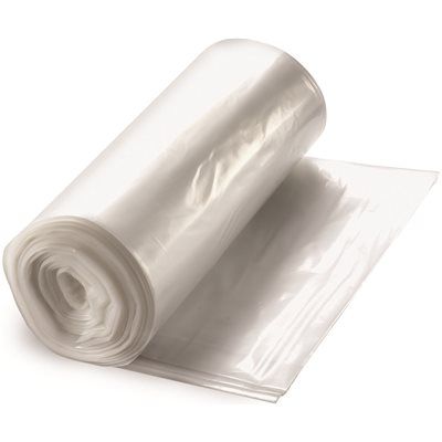 Berry Plastics 44 Gal. 14 mic 40 in. x 46 in. Natural High-Density Trash Bags (25/Roll, 10-Rolls