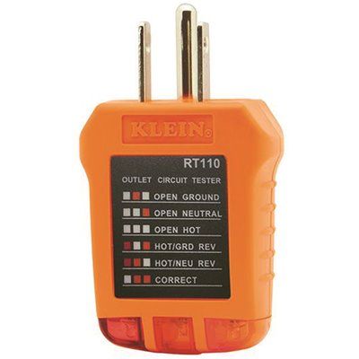 KLEIN TOOLS® RECEPTACLE TESTER