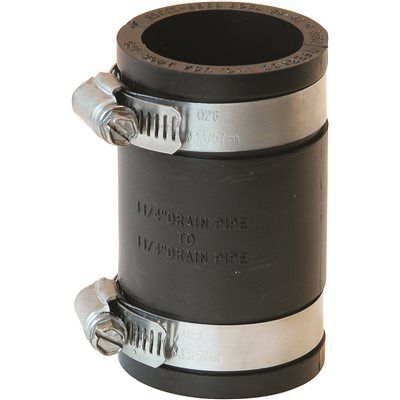 Fernco FLEXIBLE COUPLING 1-1/2 IN
