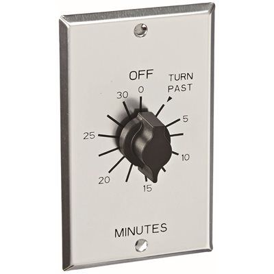 TORK C500-Series Multi-Volt 125/250/277 VAC 30-Minute Commercial Style Springwound Auto Off Indo