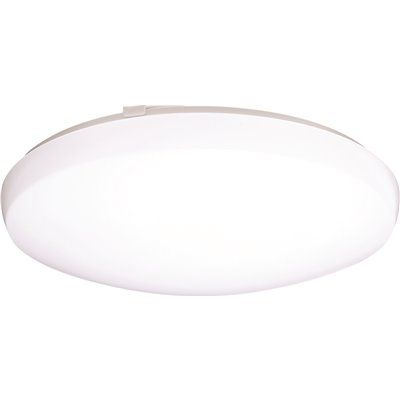 Lithonia Lighting Contractor Select FMLRL 14 in. 24-Watt Integrated LED White 1600 Lumens 4000K