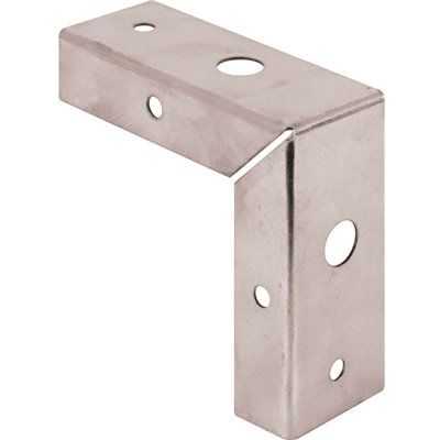 BIFOLD DOOR CORNER BRACKET 1-3/8 IN., PACKAGE OF 2