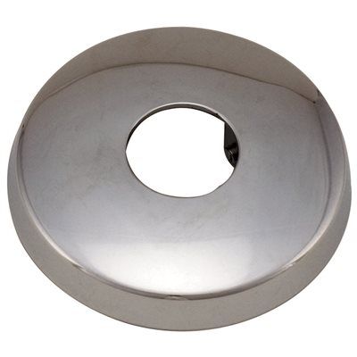 Proplus 1-Handle Wall Mounted Shower Flange Trim Kit with Set Screw in Chrome
