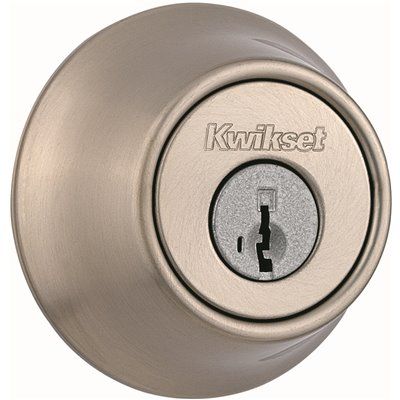 Single Cylinder Deadbolt - Kwikset - SN