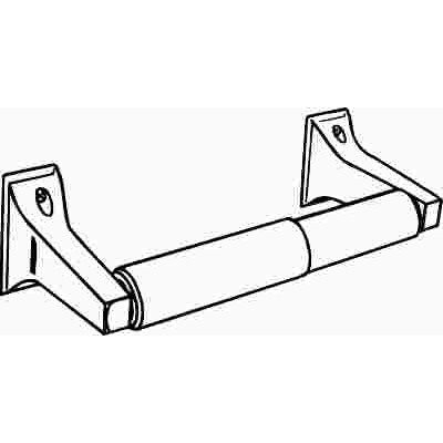 Toilet Tissue Holder - Exposed Screws