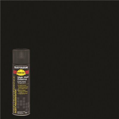 Rust-Oleum 15 oz. Flat Black High Heat Spray Paint