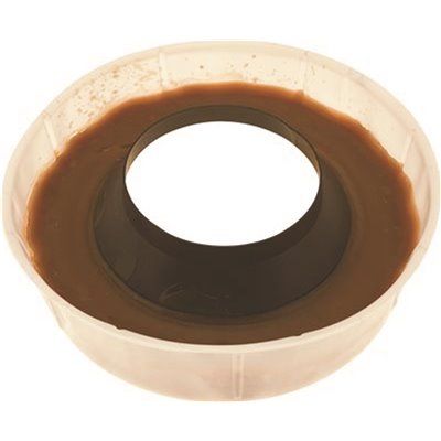 PREMIER® TOILET BOWL WAX RING GASKET WITH PLASTIC FLANGE SLEEVE, PACK OF 8