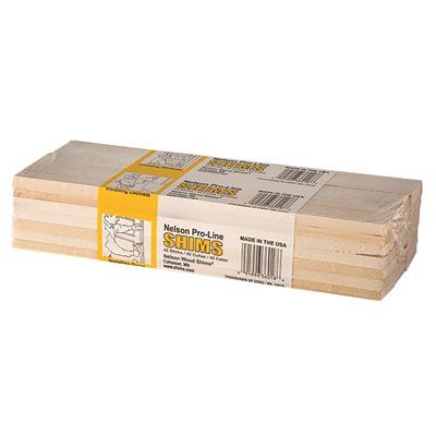 CONTRACTOR SHIMS, 12 IN., 42 SHIMS PER BUNDLE