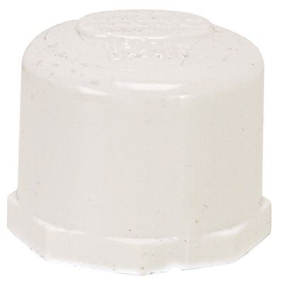 Proplus PVC THREADED PIPE CAP, 1/2 IN.