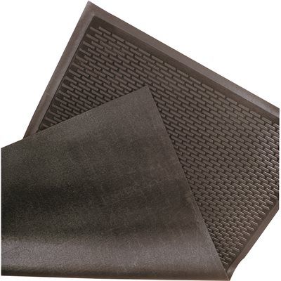 SUPERIOR MANUFACTURING GROUP ENTRANCE MATTING 3 FT X 5 FT BLACK SOIL GUARD