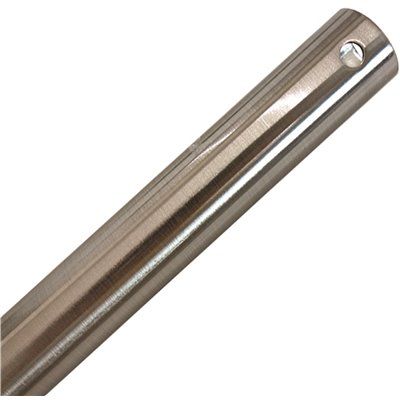 PRIVATE BRAND UNBRANDED 12 in Brushed Nickel Ceiling Fan Extension Downrod for 10 ft ceilings