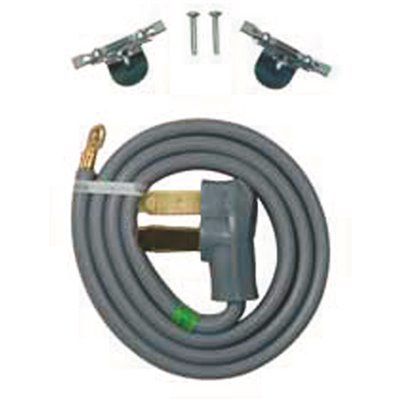 WHIRLPOOL® 3 WIRE RANGE CORD, 40 AMP, 4 FT.