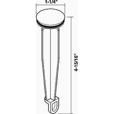 MOEN BASIN STOPPER