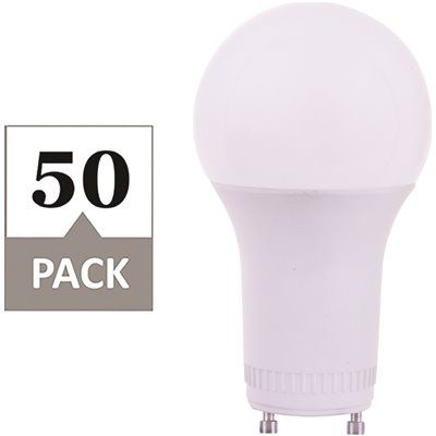 Simply Conserve 100-Watt Equivalent A19 Dimmable LED Light Bulb with GU24 Base, 4000K Cool White