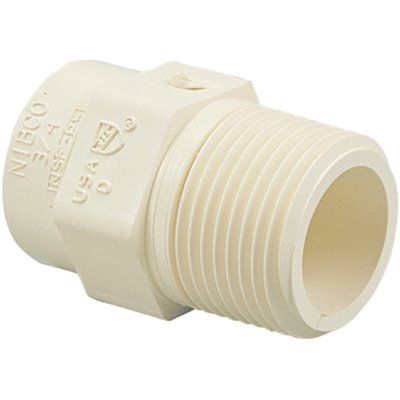 NIBCO 1/2 in. CPVC CTS Slip x MPT Adapter Fitting