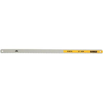 DEWALT 12 in. 24-TPI Bi-Metal Hacksaw Blade (2-Pack)