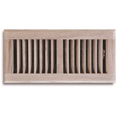 FD.TruAire 4 in. x 10 in. Solid Oak Floor - Unfinished