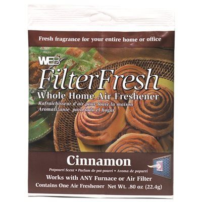 WEB® AIR FILTER FRESHENER, CINNAMON