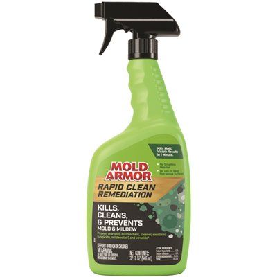 FD.Mold Armor 32 oz. Rapid Clean Remediation, Trigger Spray Bottle