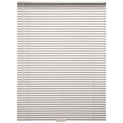 Designer&#39;s Touch White Cordless 1 in. Room Darkening Vinyl Blind - 34 in. W x 72 in. L