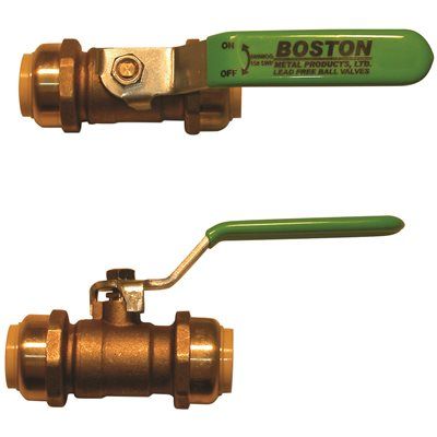 FD.Boston Metal Products PTC BALL VALVE 1/2&quot;