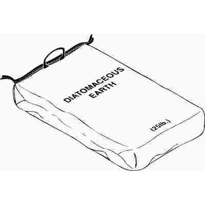 DIATOMACEOUS EARTH 25 LB BAG