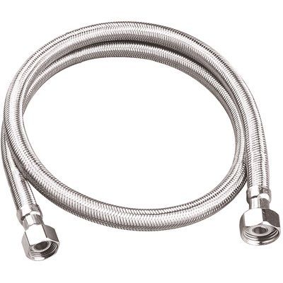 Durapro 3/8 in. Compression x 1/2 in. FIP x 30 in. Braided Stainless Steel Faucet Supply Line