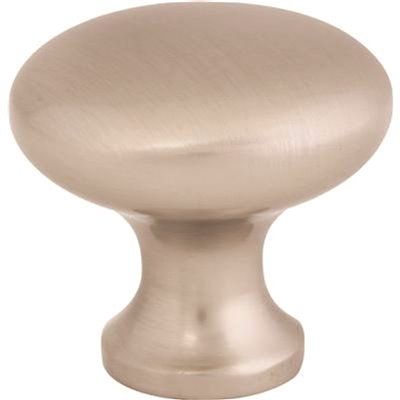 ANVIL MARK® CABINET KNOB, 1-1/8 IN., BRUSHED NICKEL, 5 PER PACK