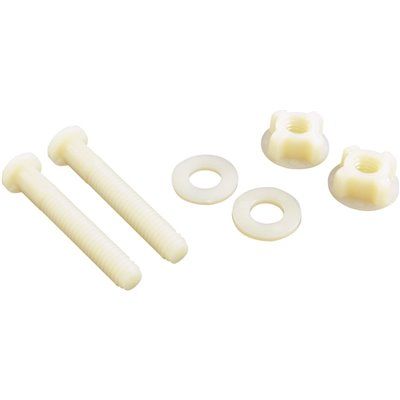 FD.Everbilt Universal Toilet Seat Hinge Bolts Assembly