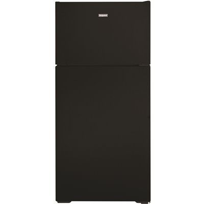 Hotpoint 15.6 cu. ft. Top Freezer Refrigerator in Black