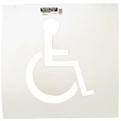 HANDICAP PARKING STENCIL