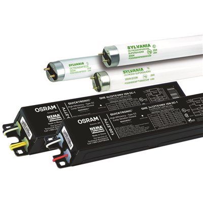 FD.Sylvania Quicktronic High Efficiency 4 ft. 2-Light Ballast for 32-Watt T8 Lamps