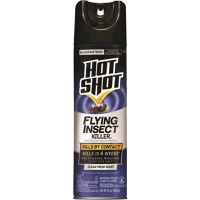 HOT SHOT® FLYING INSECT KILLER, 15 OZ.