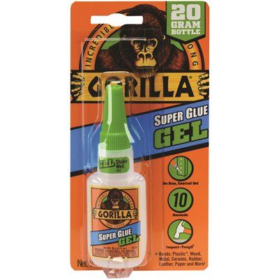 FD.Gorilla 0.71 oz. Super Glue Gel (6-Pack)