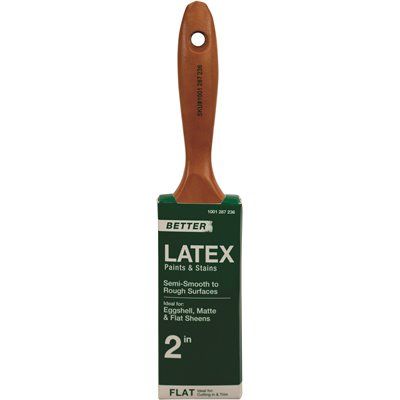 PRIVATE BRAND UNBRANDED Better 2 in. Polyester Flat General Purpose Paint Brush for Water-Based