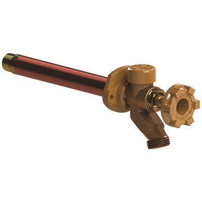 1/2 in. x 1/2 in. MPT x Female Sweat x 10 in. L Model 17 Anti-Siphon Sillcock