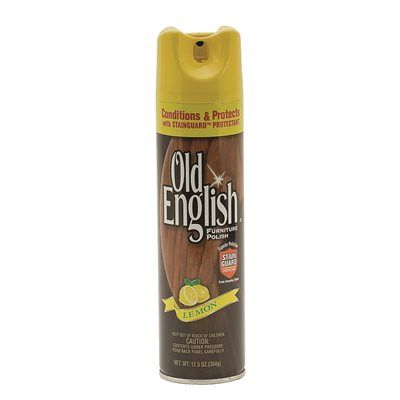OLD ENGLISH FURNITURE POLISH, 12.5 OZ.