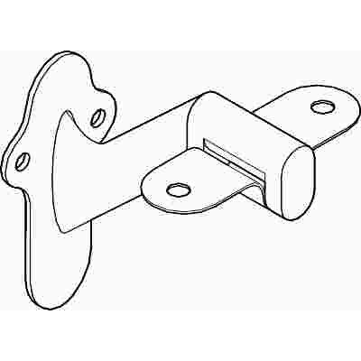 HAND RAIL BRACKET POLISHED BRASS