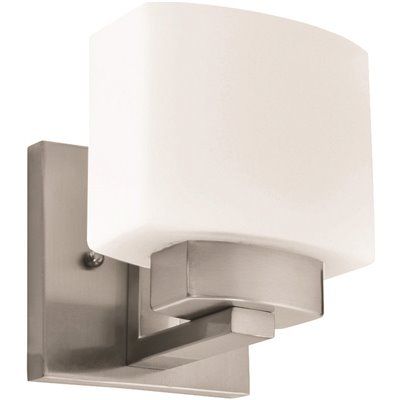 Design House Dove Creek 1-Light Satin Nickel Wall Sconce