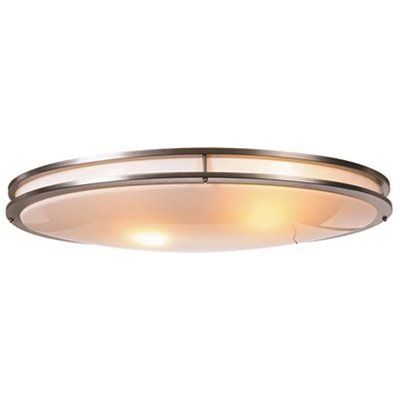 Oval Florescent Ceiling Fixture