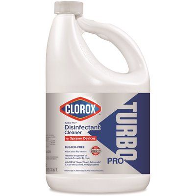Clorox Turbo 121 oz. Bleach Free Disinfectant Cleaner for Sprayer Devices (3-Pack)