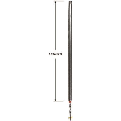 3/8 in. Dia x 29 in. L Tube x 29-5/8 in. L Rod Spiral Tube Window Balance with Red Bearing and C