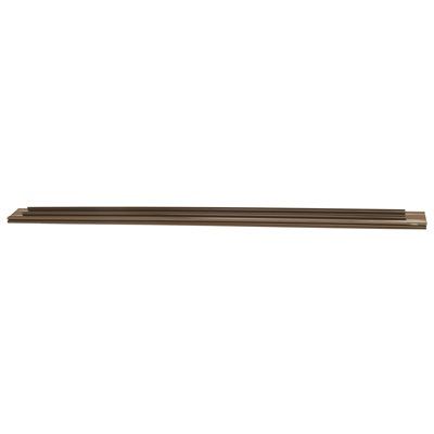 Frost King 36 in. x 1-3/4 in. Brown PVC Door Bottom Replacement for Stanley Steel Doors