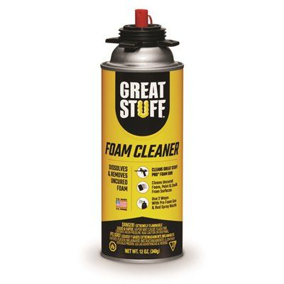 GREAT STUFF PRO TOOL FOAM CLEANER 12 OZ.
