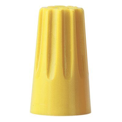 WIRE CONNECTOR YELLOW 100 PER BOX