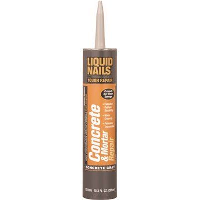 LIQUID NAILS® CONCRETE MORTAR REPAIR 10.3 OZ CARTRIDGE