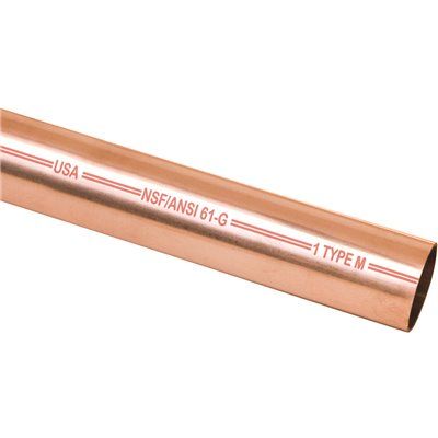 Mueller Streamline 3/4 in. x 10 ft. Copper Type M Pipe