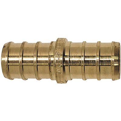 Apollo 1/2 in. Brass PEX-B Barb Coupling (10-Pack)